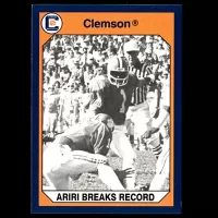 1990 Clemson Collegiate Collection #176 Obed Ariri