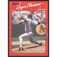 1990 Donruss #184 Roger Clemens