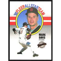 1990 Fleer All-Stars #3 Mark Davis