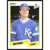 1990 Fleer Update #U-101 Mark Davis