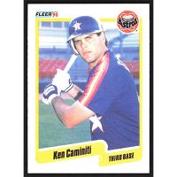 1990 Fleer #225 Ken Caminiti