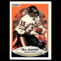 1990 Fleer #288 Neal Anderson