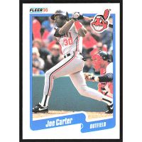 1990 Fleer #489 Joe Carter