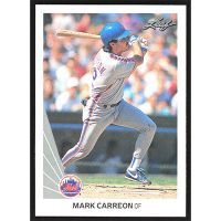 1990 Leaf #488 Mark Carreon