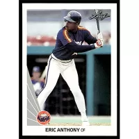 1990 Leaf #82 Eric Anthony