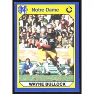 1990 Notre Dame Collegiate Collection #61 Wayne Bullock