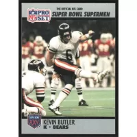 1990 Pro Set Super Bowl 160 #120 Kevin Butler