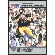 1990 Pro Set Super Bowl 160 #32 Terry Bradshaw