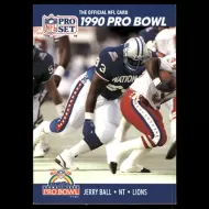 1990 Pro Set #381 Jerry Ball Pro Bowl