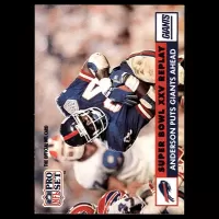 1990 Pro Set #51 Ottis Anderson Super Bowl XXV Replay