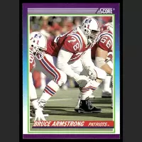 1990 Score #485 Bruce Armstrong