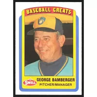 1990 Swell Baseball Greats #23 George Bamberger