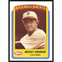 1990 Swell Baseball Greats #3 Mickey Cochrane