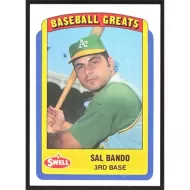 1990 Swell Baseball Greats #7 Sal Bando