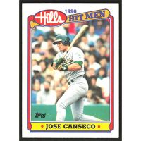 1990 Topps Hills Hit Men #7 Jose Canseco