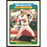 1990 Topps Woolworth's Topps #7 Bert Blyleven