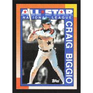 1990 Topps #404 Craig Biggio All-Star