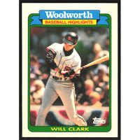 1990 Woolworth's Topps #24 Will Clark