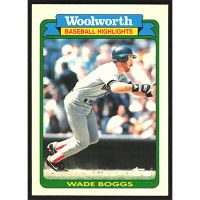 1990 Woolworth's Topps #8 Wade Boggs