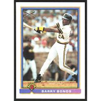 1991 Bowman #380 Barry Bonds Silver Slugger