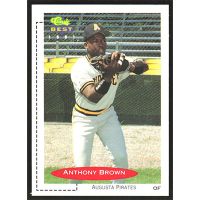 1991 Classic/Best #246 Anthony Brown