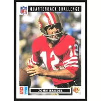 1991 Domino's Quarterbacks #33 John Brodie