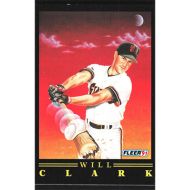 1991 Fleer Pro-Visions #2 Will Clark