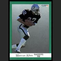 1991 Fleer #102 Marcus Allen