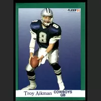 1991 Fleer #228 Troy Aikman