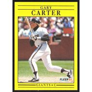 1991 Fleer #258 Gary Carter