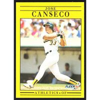 1991 Fleer #5 Jose Canseco