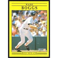 1991 Fleer #86 Wade Boggs