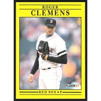 1991 Fleer #90 Roger Clemens