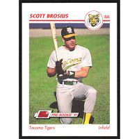 1991 Line Drive AAA #529 Scott Brosius