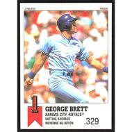 1991 Panini Canadian Top 15 #5 George Brett