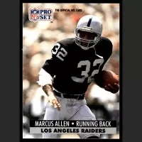 1991 Pro Set #541 Marcus Allen