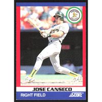 1991 Score 100 Superstars #1 Jose Canseco