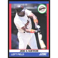 1991 Score 100 Superstars #81 Joe Carter