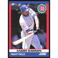 1991 Score 100 Superstars #87 Andre Dawson