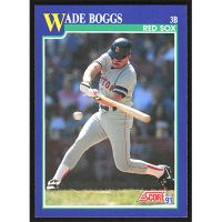 1991 Score #12 Wade Boggs