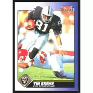 1991 Score #14 Tim Brown