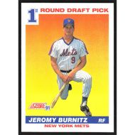 1991 Score #380 Jeromy Burnitz