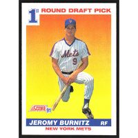 1991 Score #380 Jeromy Burnitz