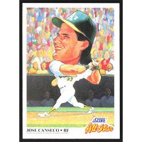 1991 Score #398 Jose Canseco All-Star