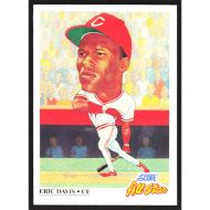 1991 Score #669 Eric Davis All-Star