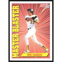 1991 Score #690 Jose Canseco Master Blaster