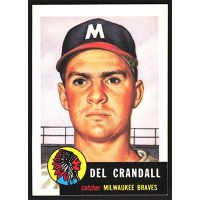 1991 Topps Archives 1953 #197 Del Crandall