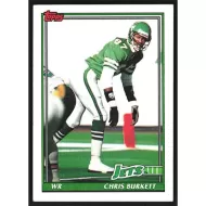 1991 Topps #465 Chris Burkett