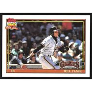 1991 Topps #500 Will Clark