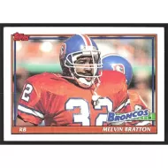 1991 Topps #555 Melvin Bratton